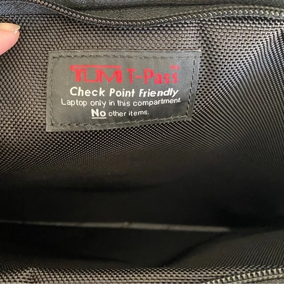 Tumi expandable laptop briefcase